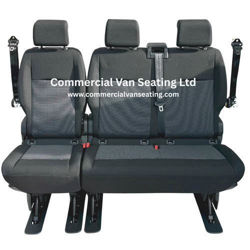 Cloth rear triple bench - cloth,