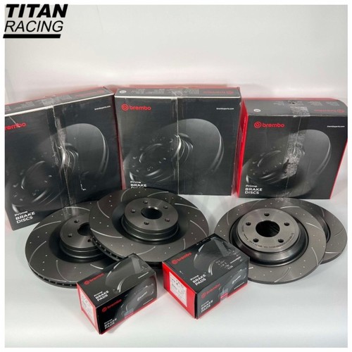 Brembo dimpled grooved front - dimpled,